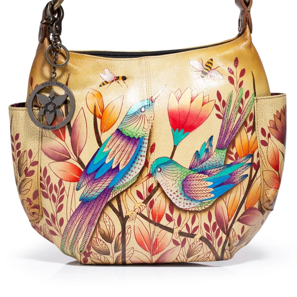 Anuschka bird and bees bag